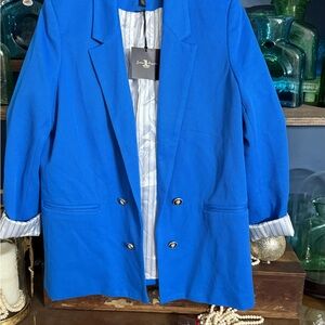 Jules & Leopold Royal Blue Blazer